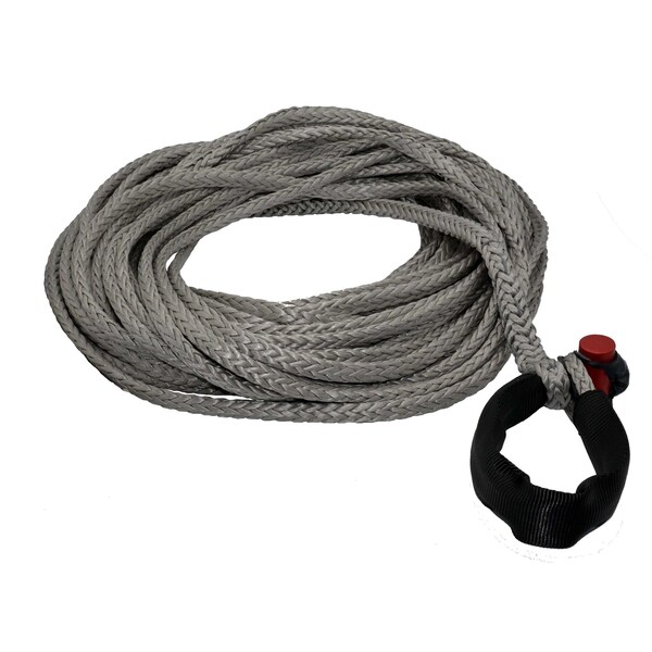 3/8 in. x 100 ft. 6,600 lbs. WLL. LockJaw Synthetic Winch Line Extension w/Integrated Shackle